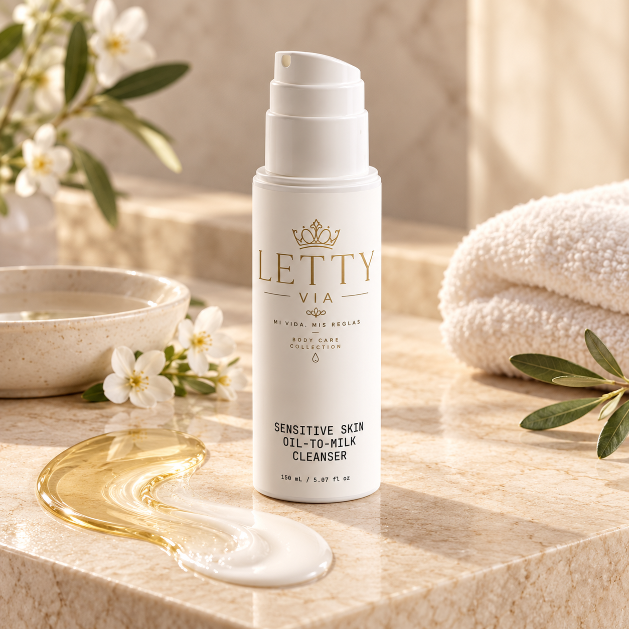 Sensitive Skin Oil-To-Milk Cleanser