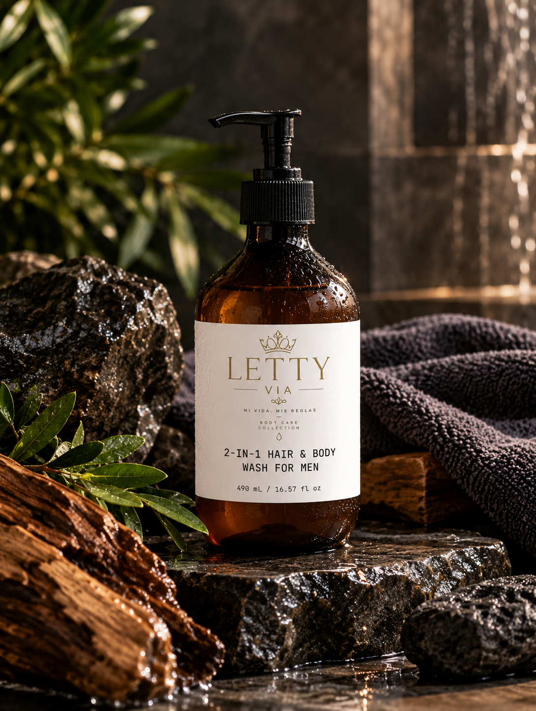 2-in-1 Hair & Body Wash for men