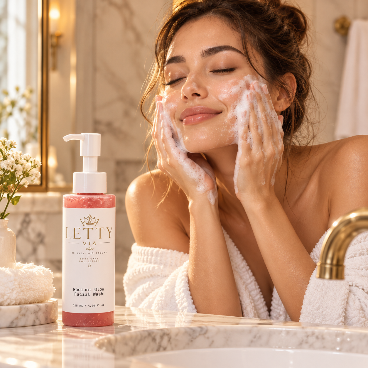 Radiant Glow Facial Wash