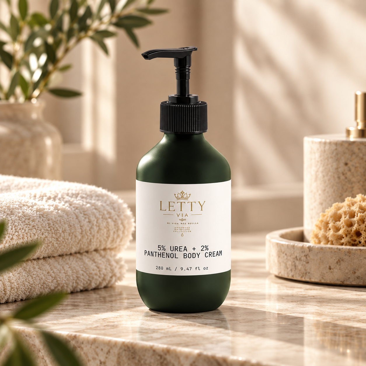 5% Urea + 2% Panthenol Body Cream