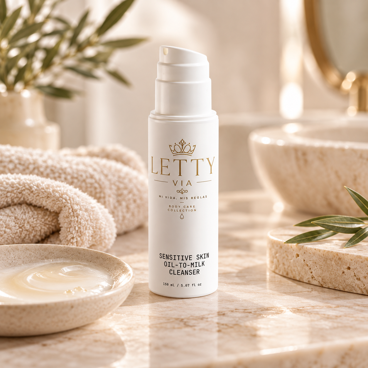 Sensitive Skin Oil-To-Milk Cleanser
