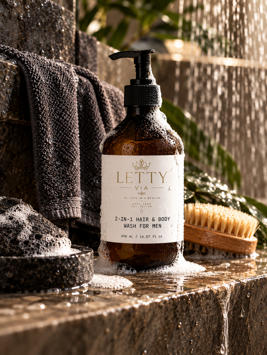 2-in-1 Hair & Body Wash for men