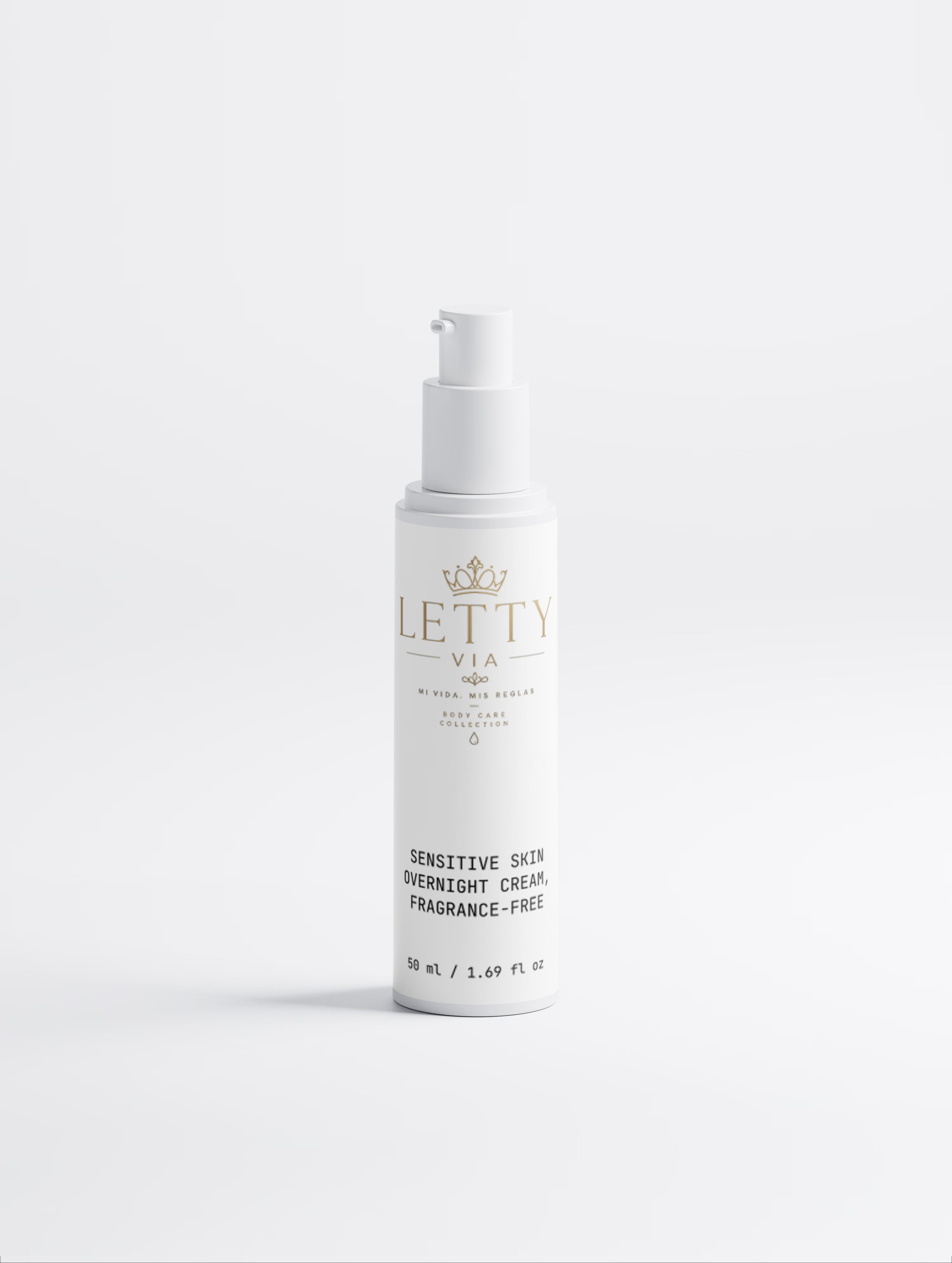 Sensitive Skin Overnight Cream, Fragrance-Free