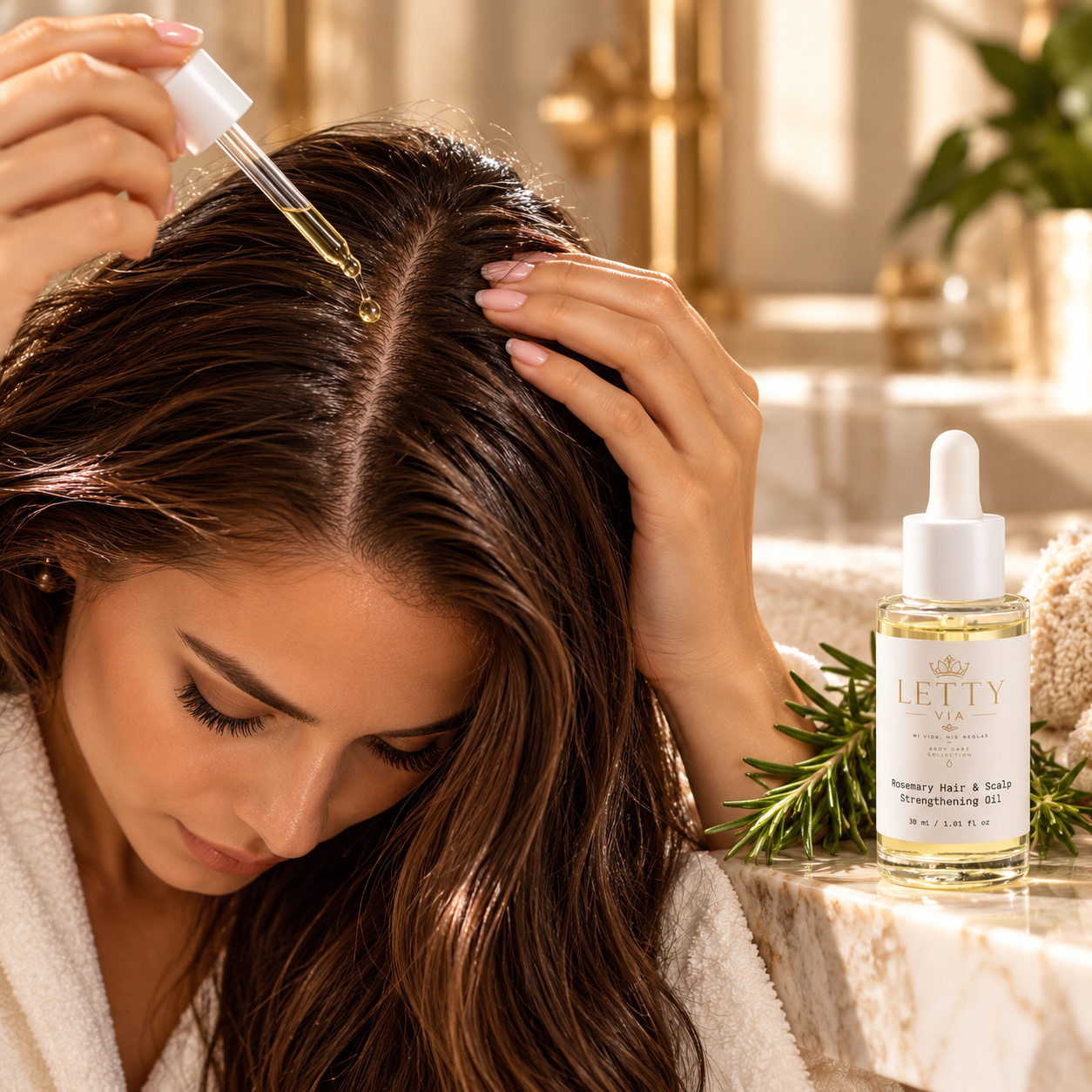 Rosemary Hair & Scalp Strengthening Oil
