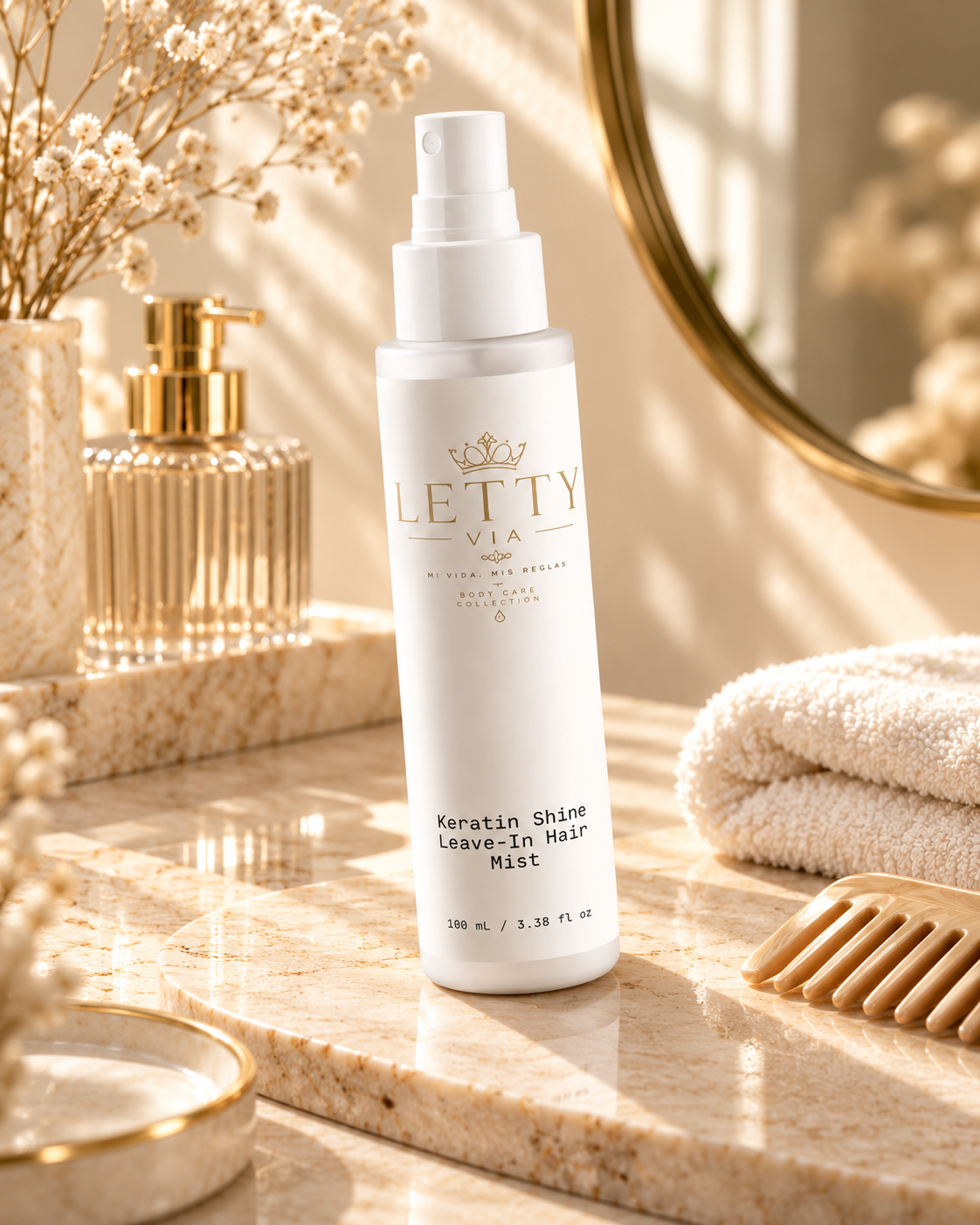 Keratin Shine Leave-In Hair Mist